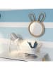 WellHome for Kids Lustro "Conejo" w kolorze beżowym - 37 x 24 cm