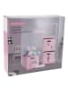 WellHome for Kids Aufbewahrungsregal in Rosa - (B)35 x (H)102 x (T)35 cm