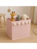 WellHome for Kids Pudełko w kolorze jasnoróżowym - 29 x 29 x 29 cm