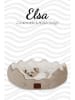 Paws&Whiskers Dierenmand "Elsa" beige