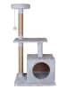 Paws&Whiskers Kratzbaum "Liora" in Grau - (B)50 x (H)106 x (T)35 cm