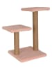 Paws&Whiskers Kratzbaum ''Luizi'' in Rosa - (B)35 x (H)44 x (T)28 cm