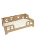 Paws&Whiskers Katzenbett "Lyra" in Hellbraun/ Creme - (B)53 x (H)18 x (T)33 cm