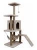 Paws&Whiskers Kratzbaum "Midas" in Beige - (B)50 x (H)125 x (T)35 cm