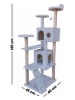 Paws&Whiskers Kratzbaum "Siena" in Grau - (B)60 x (H)165 x (T)45 cm
