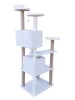 Paws&Whiskers Kratzbaum "Siena" in Weiß - (B)60 x (H)165 x (T)45 cm