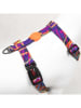 Paws&Whiskers Hundegeschirr ''Splash'' in Lila/ Orange