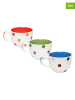 Trendy Kitchen by EXCÉLSA 6-delige set: koppen meerkleurig - 500 ml