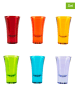 Trendy Kitchen by EXCÉLSA 6er-Set: Likörgläser in Bunt - 57 ml
