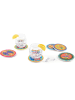 Trendy Kitchen by EXCÉLSA 6er-Set: Untersetzer in Bunt - Ø 11 cm