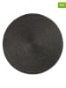 Trendy Kitchen by EXCÉLSA 6-delige set: placemats "Round" zwart - Ø 36 cm