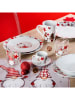 Trendy Kitchen by EXCÉLSA 6er-Set: Tischsets "Gnomo" in Creme/ Rot