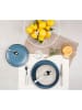 Trendy Kitchen by EXCÉLSA 18tlg. Tafelservice in Blau/ Weiß