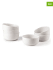 Trendy Kitchen by EXCÉLSA 6er-Set: Müslischalen "Nordic" in Weiß - Ø 14,5 cm