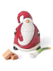 Trendy Kitchen by EXCÉLSA Zuckerdose in Rot/ Weiß - (H)11 x Ø 8,5 cm