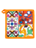 Trendy Kitchen by EXCÉLSA Topflappen "Lisbona" in Orange - (L)20 x (B)20 cm