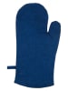 Trendy Kitchen by EXCÉLSA Rękawica kuchenna "Amalfi" w kolorze granatowym - 32 x 18 cm