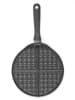 Trendy Kitchen by EXCÉLSA Waffelpfanne "Disco Cook" in Grau - Ø 26 cm