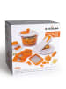 Trendy Kitchen by EXCÉLSA Salatschleuder "Abili" in Orange - (H)14 cm