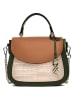 CXL by Christian Lacroix Leren handtas "Haussmann" beige/lichtbruin - (B)23 x (H)20 x (D)11 cm