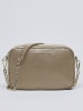 CXL by Christian Lacroix Leder-Umhängetasche "Montmartre" in Taupe - (B)22 x (H)14 x (T)8 cm