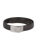 CXL by Christian Lacroix Leren riem "Dylan" zwart - (L)120 cm