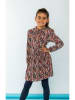 B.Nosy Kleid "Dee" in Braun/ Hellblau/ Schwarz