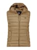 Canadian Peak Doorgestikte bodywarmer "Vakitaleak" taupe