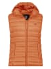 Canadian Peak Doorgestikte bodywarmer "Vakitaleak" oranje