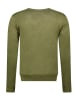 Canadian Peak Pullover "Felineak" in Khaki