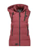 Canadian Peak Doorgestikte bodywarmer "Dolbeak" bordeaux