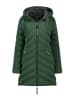 Canadian Peak Płaszcz zimowy "Clarisseak" w kolorze zielonym