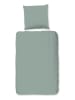 Good Morning Flanellen beddengoedset groen