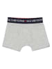 Salt and Pepper 3er-Set: Boxershorts in Blau/ Grau