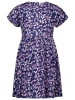 Salt and Pepper Kleid in Lila/ Dunkelblau
