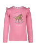 Salt and Pepper Longsleeve "Horses" in Rosa