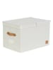 STORE IT Pudełko "Premium" w kolorze kremowym - 50 x 33 x 32 cm