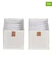 STORE IT Organizery (2 szt.) w kolorze kremowym - 15 x 15 x 30 cm