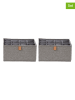 STORE IT Organizery (2 szt.) w kolorze szarym - 30 x 15 x 30 cm