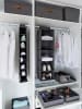 STORE IT Organizer w kolorze antracytowym na bieliznę - 30 x 8 x 30 cm