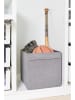 STORE IT Ordnungsbox in Anthrazit - (B)33 x (H)33 x (T)33 cm