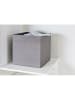 STORE IT Ordnungsbox in Anthrazit - (B)33 x (H)33 x (T)33 cm