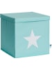 STORE IT Ordnungsbox in Türkis/ Weiß - (B)33 x (H)33 x (T)33 cm