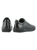 Högl Leder-Slipper "Linus" in Schwarz