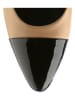 Högl Leren pumps "Paris" beige/zwart
