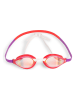 Arena Schwimmbrille in Lila/ Rot/ Weiß