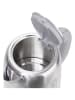 Adler Wasserkocher "CR 1278" in Silber - 1,2 l