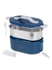 Adler Elektrische lunchbox "AD 4505" blauw - 800 ml