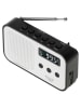 Adler Digitale radio wit/zwart
