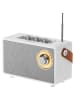 Adler Radio Bluetooth w kolorze białym
